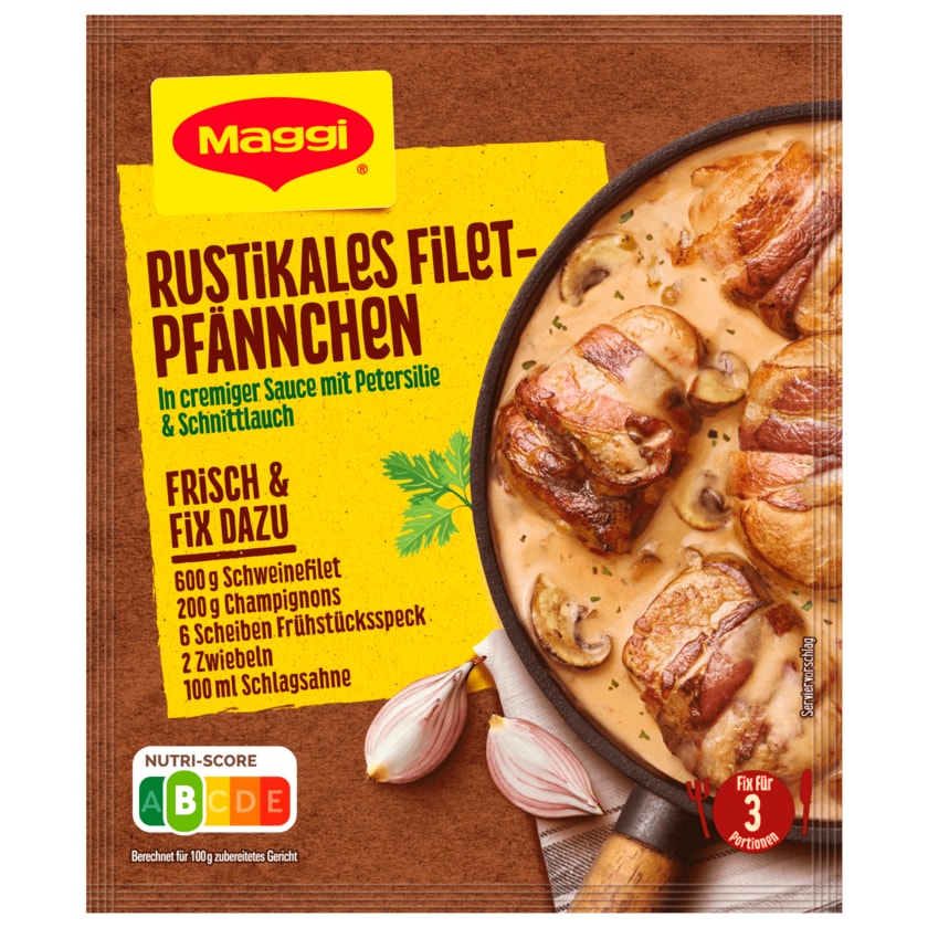 Maggi Fix für Rustikales Filet-Pfännchen 33g